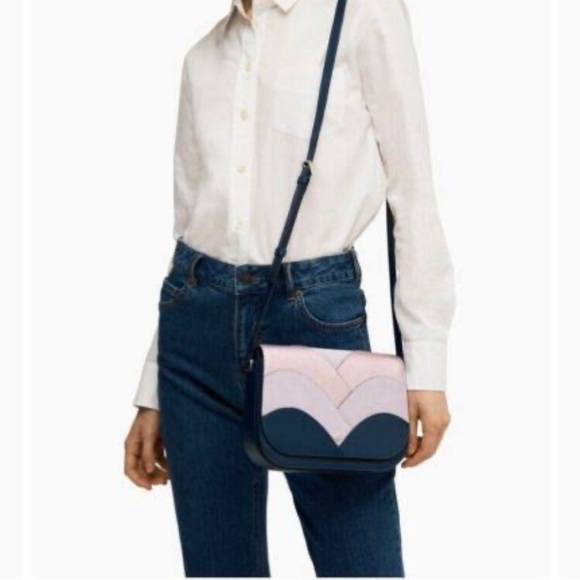 Kate Spade Nadine Patchwork Medium Crossbody Purse - Picture 4 of 12